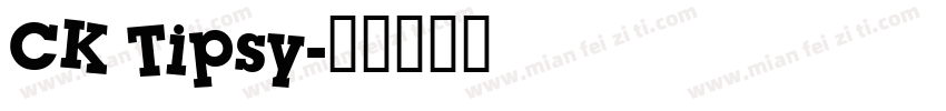 CK Tipsy字体转换
